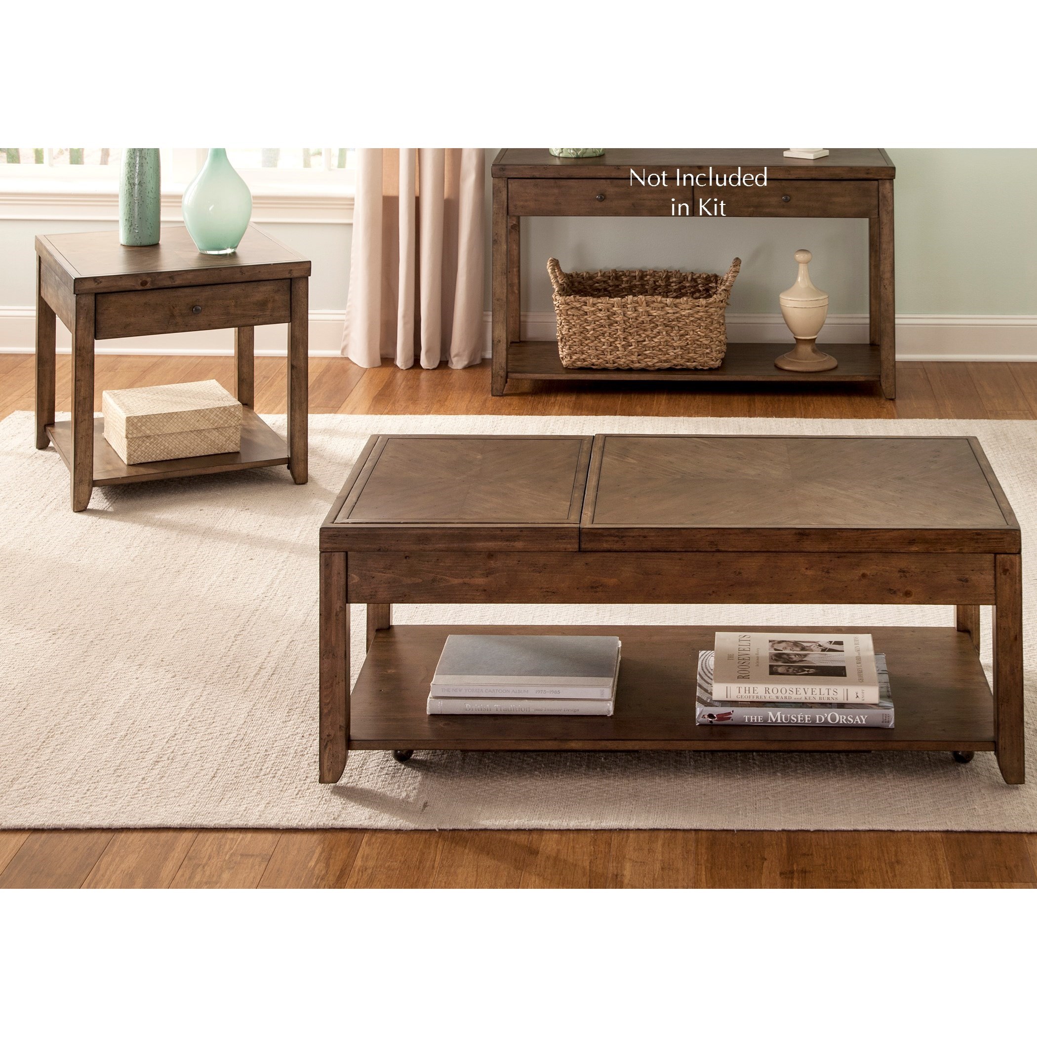 Liberty Furniture Mitchell Occasional 3 Piece Occasional Table Group